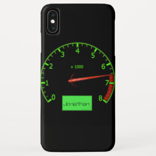 Funda Para iPhone XS Max Personalizable nombre coche cabeza de la culata Ve