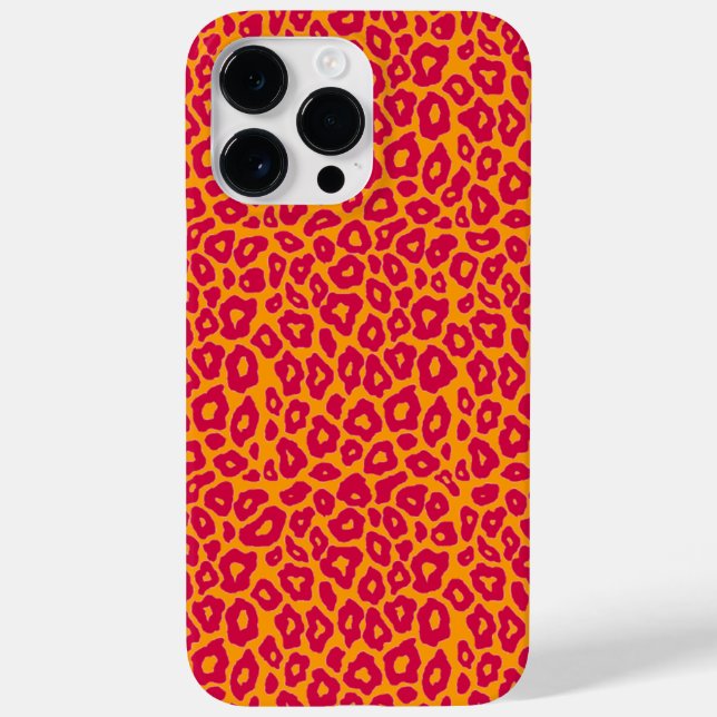Funda De Case-Mate Para iPhone Personalizable Pop Leopard (Reverso)