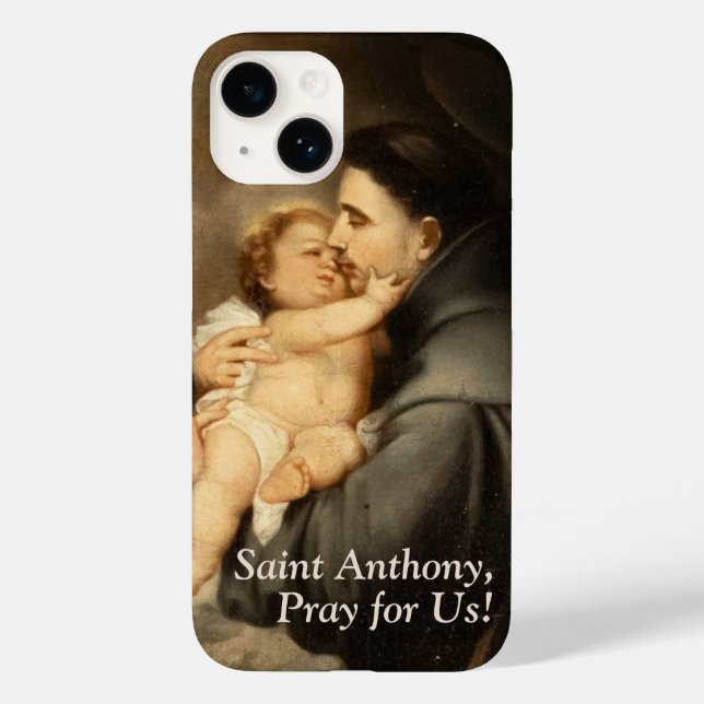 Funda De Case-Mate Para iPhone Personalizable Saint Anthony (Reverso )