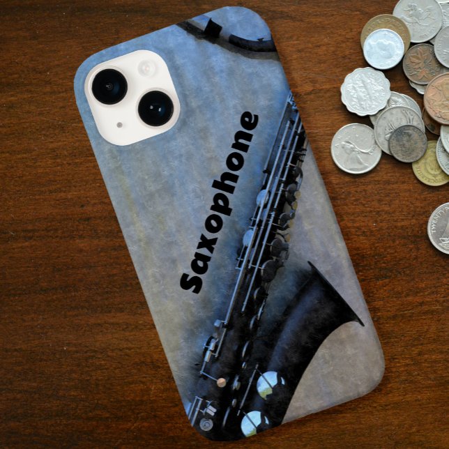 Funda De Case-Mate Para iPhone Personalizable saxofónico Jazzy Saxy (Subido por el creador)