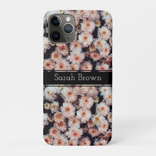 FUNDA PARA iPhone 11 PRO PERSONALIZACIÓN DE LA FLORAL BLANCA DAHLIA