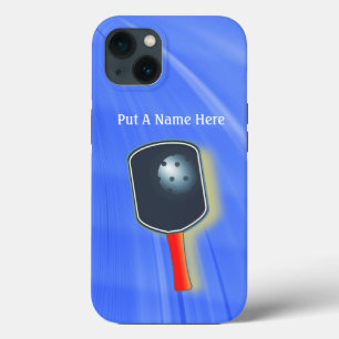 Funda Para iPhone 13 Personalización de pádel y bolas de color pellebol