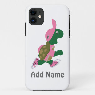 Funda Para iPhone 11 Personalización de tortuga en ejecución