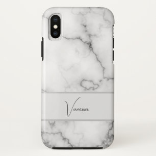 Funda Para iPhone X Personalización del patrón de mármol