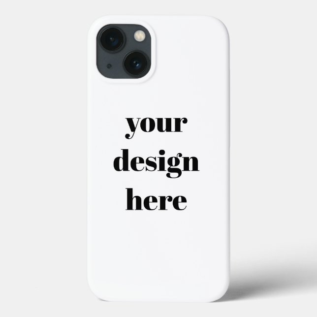 Funda De Case-Mate Para iPhone Personalización o Personalizar (Reverso)