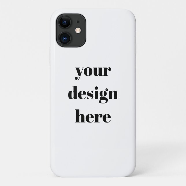 Funda De Case-Mate Para iPhone Personalización o Personalizar (Reverso)