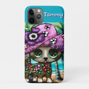 Funda Para iPhone 11 Pro Personalizada la caprichosa palma de perro Chihuah