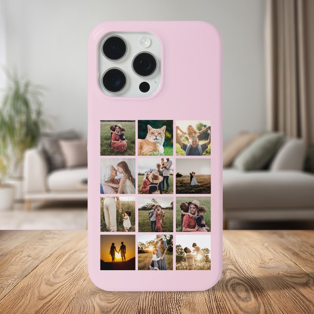 Funda De Case-Mate Para iPhone Personalizado 12 Collage de fotos (Subido por el creador)