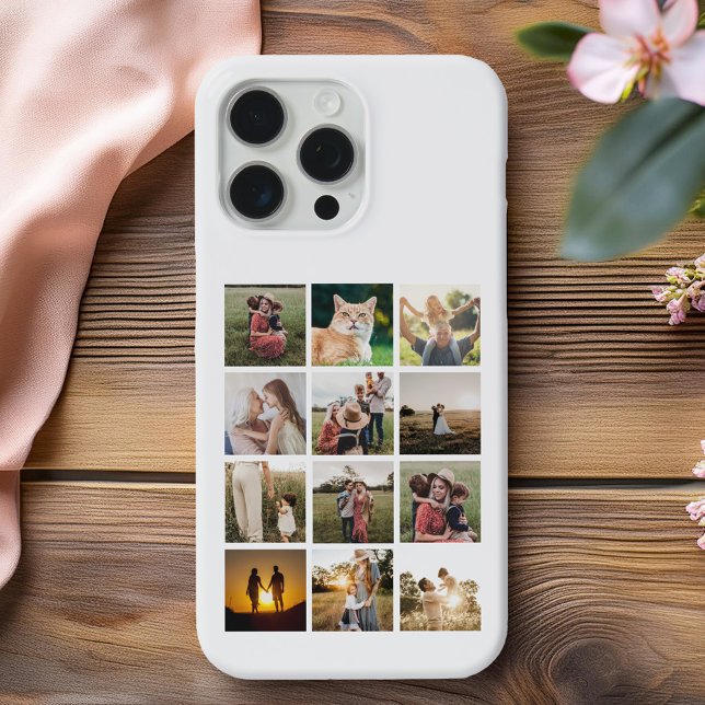 Funda De Case-Mate Para iPhone Personalizado 12 Collage de fotos (Subido por el creador)