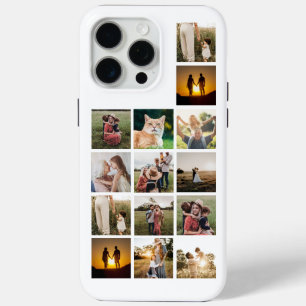 Funda Para iPhone 15 Pro Max Personalizado 14 Collage de fotos