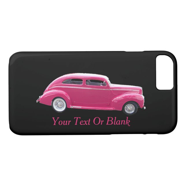 Funda De Case-Mate Para iPhone Personalizado 1940 Famoso americano Make Sedan (Reverso (horizontal))