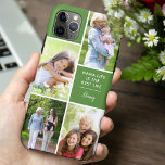 Funda Para iPhone 11 Pro Max Personalizado 4 Foto Nana Life es el mejor verde d<br><div class="desc">Estuche para iPhone personalizado para nana - agrega tu nombre y 4 de tus fotos favoritas. La plantilla de fotos está configurada para que añadas tus imágenes trabajando en el sentido de las agujas del reloj desde arriba a la derecha. La cita de nana dice "Nana Life es la mejor...</div>