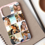 title_seo2 Personalizado 7 Collage de fotos Mármol rosa<br><div class="desc">Estuche moderno para iPhone con fondo de mármol rosa,  que puede personalizar con 7 de sus fotos favoritas. La plantilla está preparada para que agregue las fotos,  trabajando de arriba a abajo en filas.</div>
