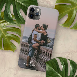 Funda Para iPhone 11 Pro Max Personalizado Amantes Imagen Y Simple Cita De Amor