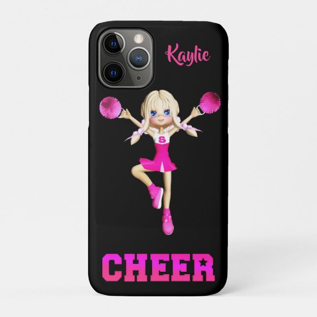 Funda De Case-Mate Para iPhone Personalizado animador rubio (Reverso)