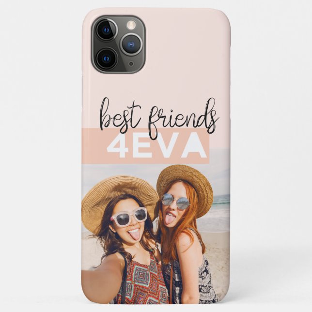 Funda De Case-Mate Para iPhone Personalizado BFF 4EVA (Reverso)