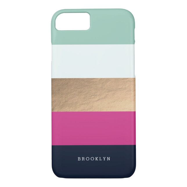 Funda De Case-Mate Para iPhone Personalizado | Bright Heues (Reverso)