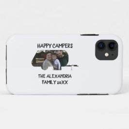 Funda Para iPhone 11 Personalizado caravana caravana familia foto campi