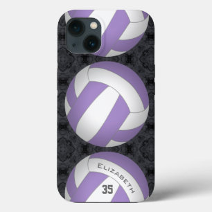 Funda Para iPhone 13 personalizado color chica personalizado voleibol