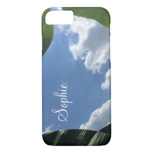 Funda Para iPhone 8/7 Personalizado con la foto del cielo Hoja-Enmarcado