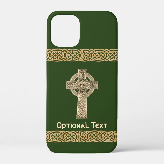 Funda De Case-Mate Para iPhone Personalizado cruzado celta (Reverso )