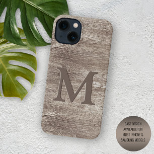 Funda Para iPhone 14 Plus De Case-Mate Personalizado Dark Tree Woodgrain Stripes Pattern