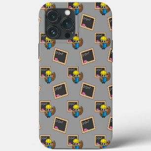 Funda Para iPhone 13 Pro Max Personalizado de Búho Estudiantil Cute