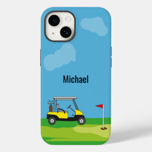 Funda Para iPhone 14 De Case-Mate Personalizado de carrito de golf personalizado