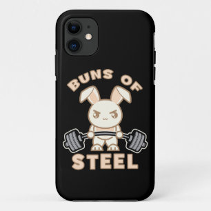Funda Para iPhone 11 Personalizado De Conejito En Curso - Buns Of Steel