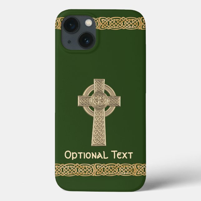 Funda De Case-Mate Para iPhone Personalizado de cruces celtas (Reverso)
