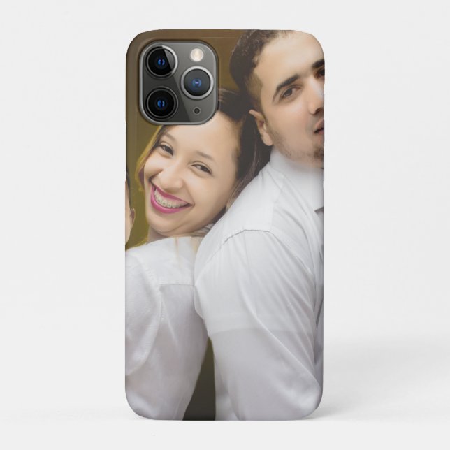 Funda De Case-Mate Para iPhone Personalizado de fotos personalizado Añadir su ima (Reverso)