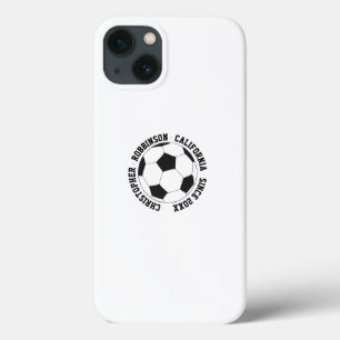 Funda Para iPhone 13 Personalizado de fútbol