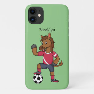 Funda Para iPhone 11 Personalizado de fútbol divertido y divertido