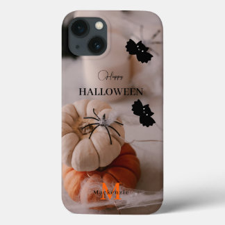 Funda Para iPhone 13 Personalizado de Halloween feliz de calabaza Apple