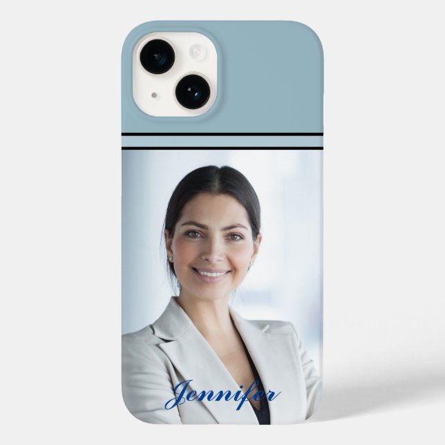 Funda De Case-Mate Para iPhone Personalizado de imagen moderna personalizada (Reverso )