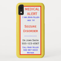 Personalizado de información de alerta de emergenc