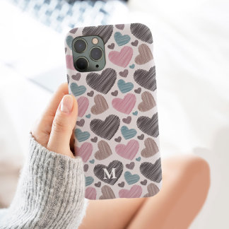 Funda Para iPhone 13 Pro Max Personalizado de Monograma de Crítica Moderna