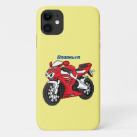 Personalizado de motocicleta roja