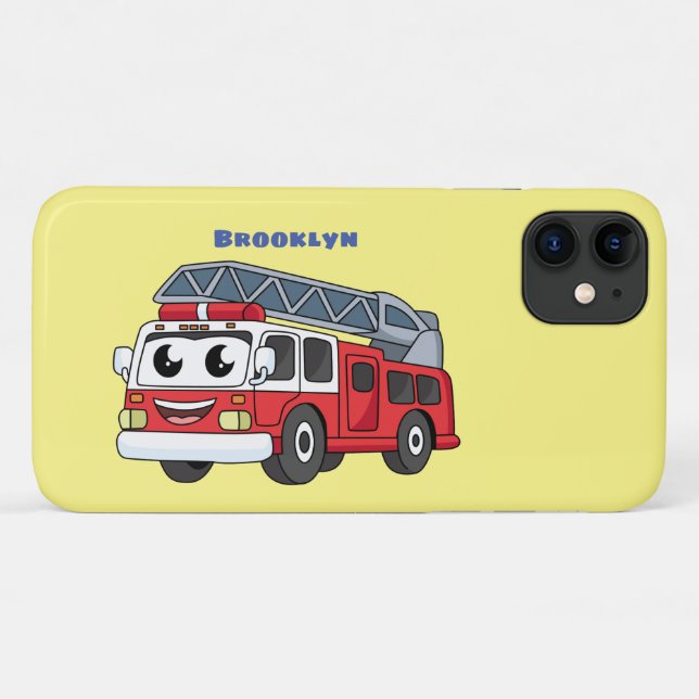 Funda De Case-Mate Para iPhone Personalizado de motor de fuego alegre (Reverso (horizontal))