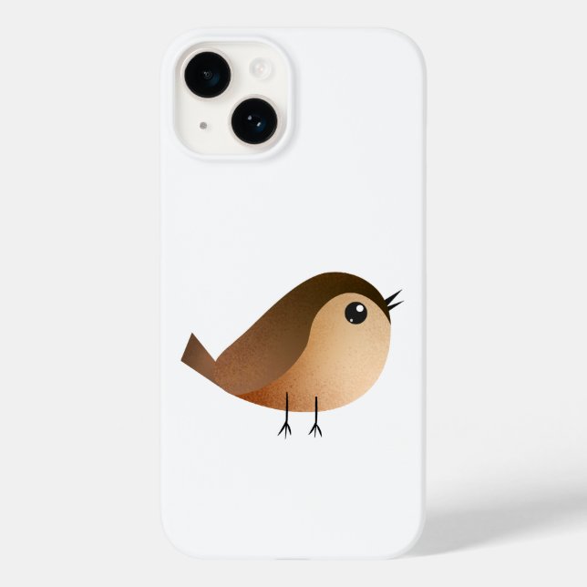 Funda De Case-Mate Para iPhone Personalizado de pájaro de Sparrow (Reverso )