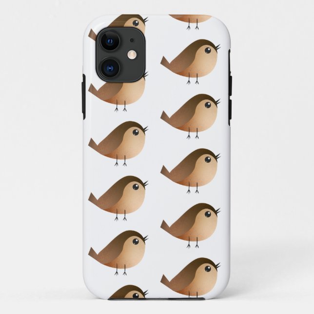 Funda De Case-Mate Para iPhone Personalizado de pájaro de Sparrow (Reverso)