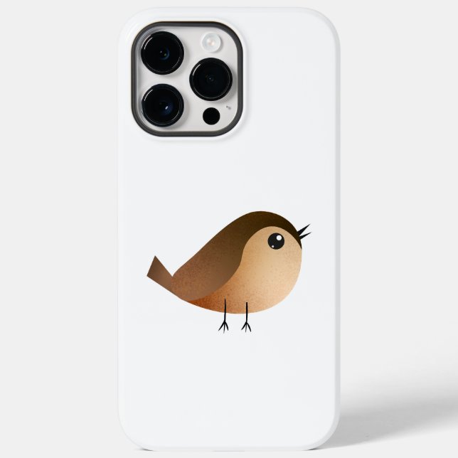 Funda De Case-Mate Para iPhone Personalizado de pájaro de Sparrow (Reverso )