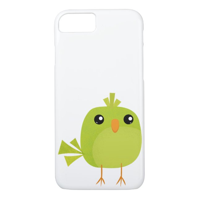 Funda De Case-Mate Para iPhone Personalizado de pájaro verde (Reverso)