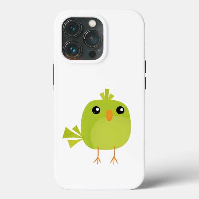 Funda De Case-Mate Para iPhone Personalizado de pájaro verde (Reverso )