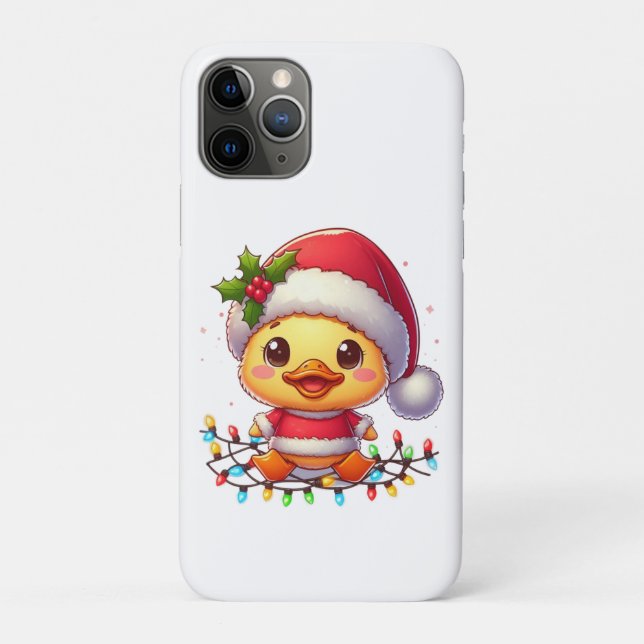 Funda De Case-Mate Para iPhone Personalizado de pato de Navidades particulares Sa (Reverso)