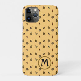 Funda Para iPhone 11 Pro Personalizado de patrón de flechas de otoño