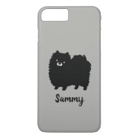 Personalizado de perros de dibujos animados Black 