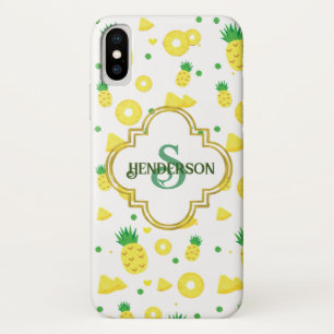 Funda Para iPhone X Personalizado de piña