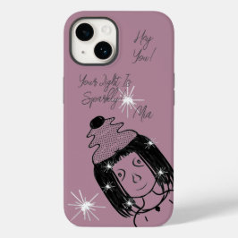 Funda Para iPhone 14 De Case-Mate Personalizado de Punk lindo Chica niños adolescent
