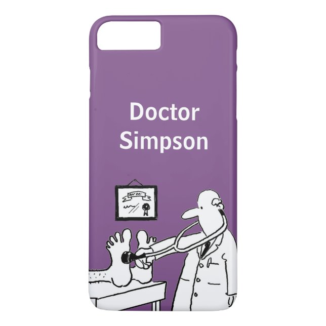 Funda De Case-Mate Para iPhone Personalizado de temas de médica (Reverso)